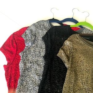 Sequin Tops- M sold separately